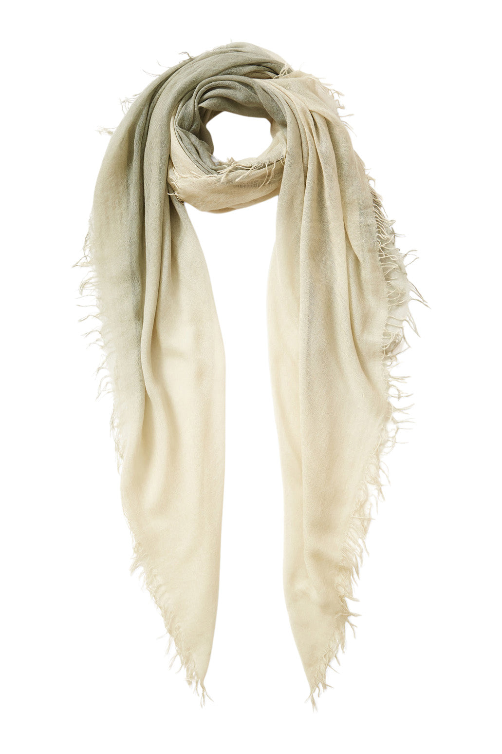 Chan Luu Dip-Dyed Cashmere and Silk Scarf