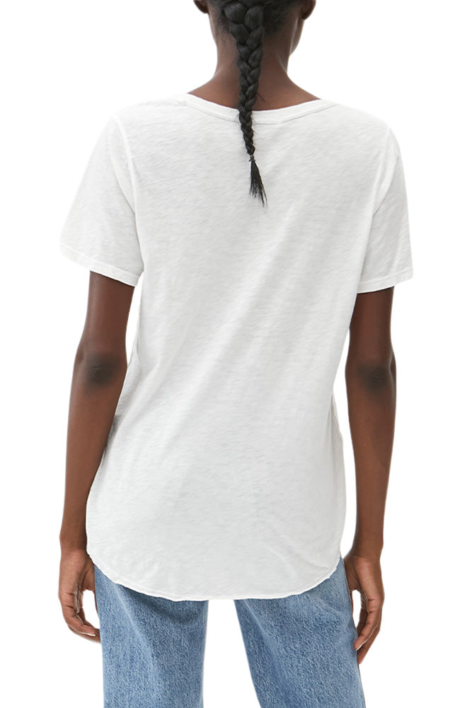 Michael Stars Lily Supima Cotton Scoop Neck Tee