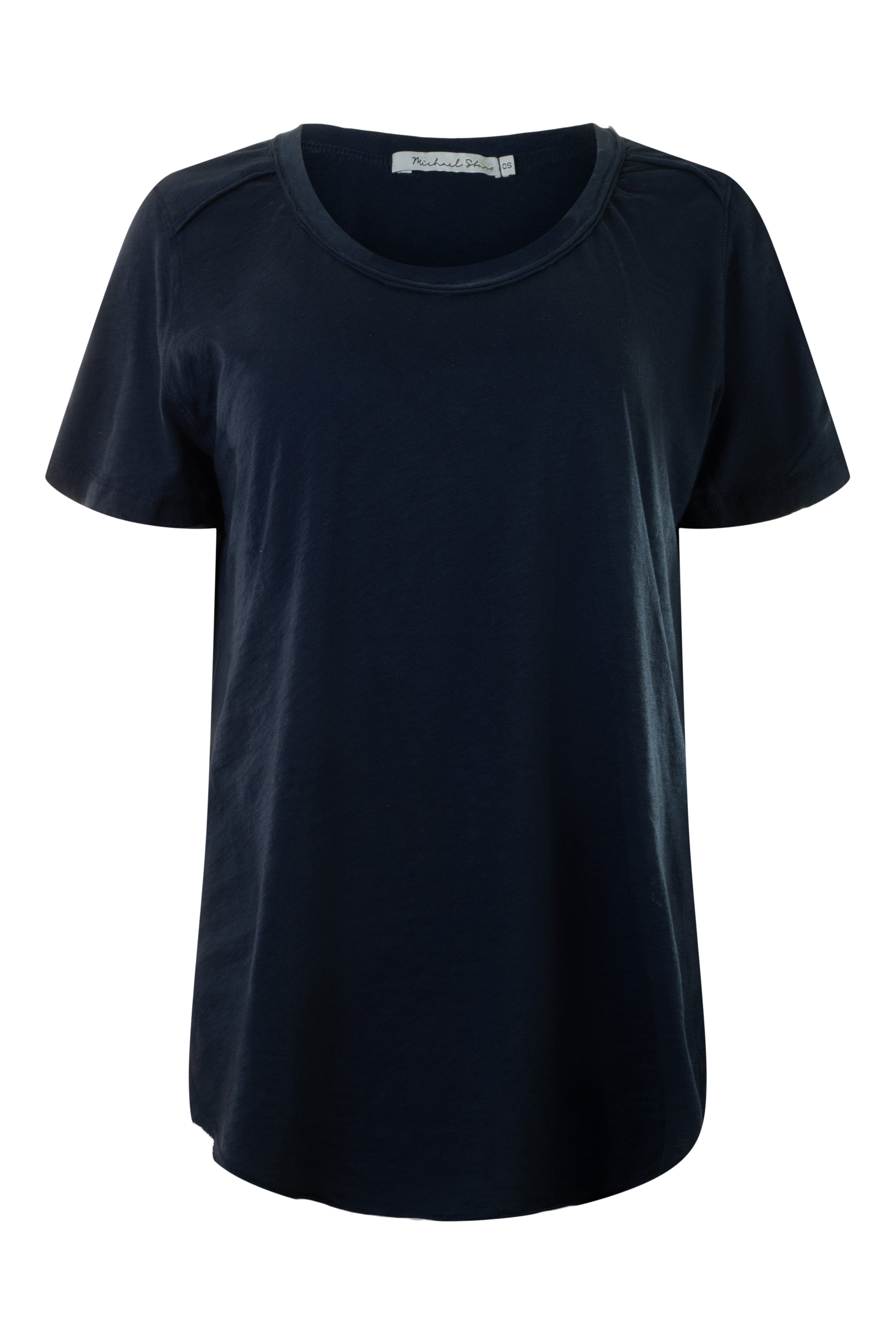 Michael Stars Lily Supima Cotton Scoop Neck Tee