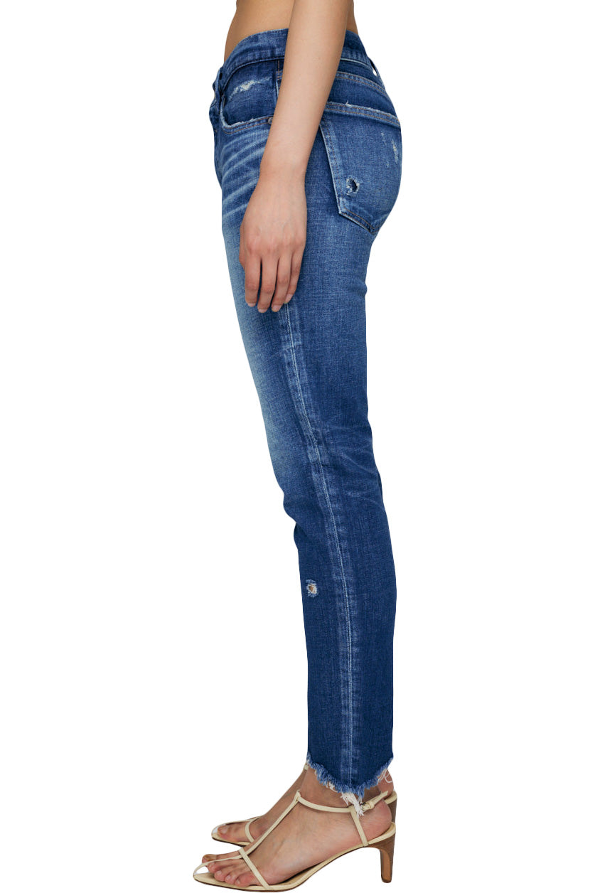 Moussy Denim Daleville Skinny Jeans in Blue