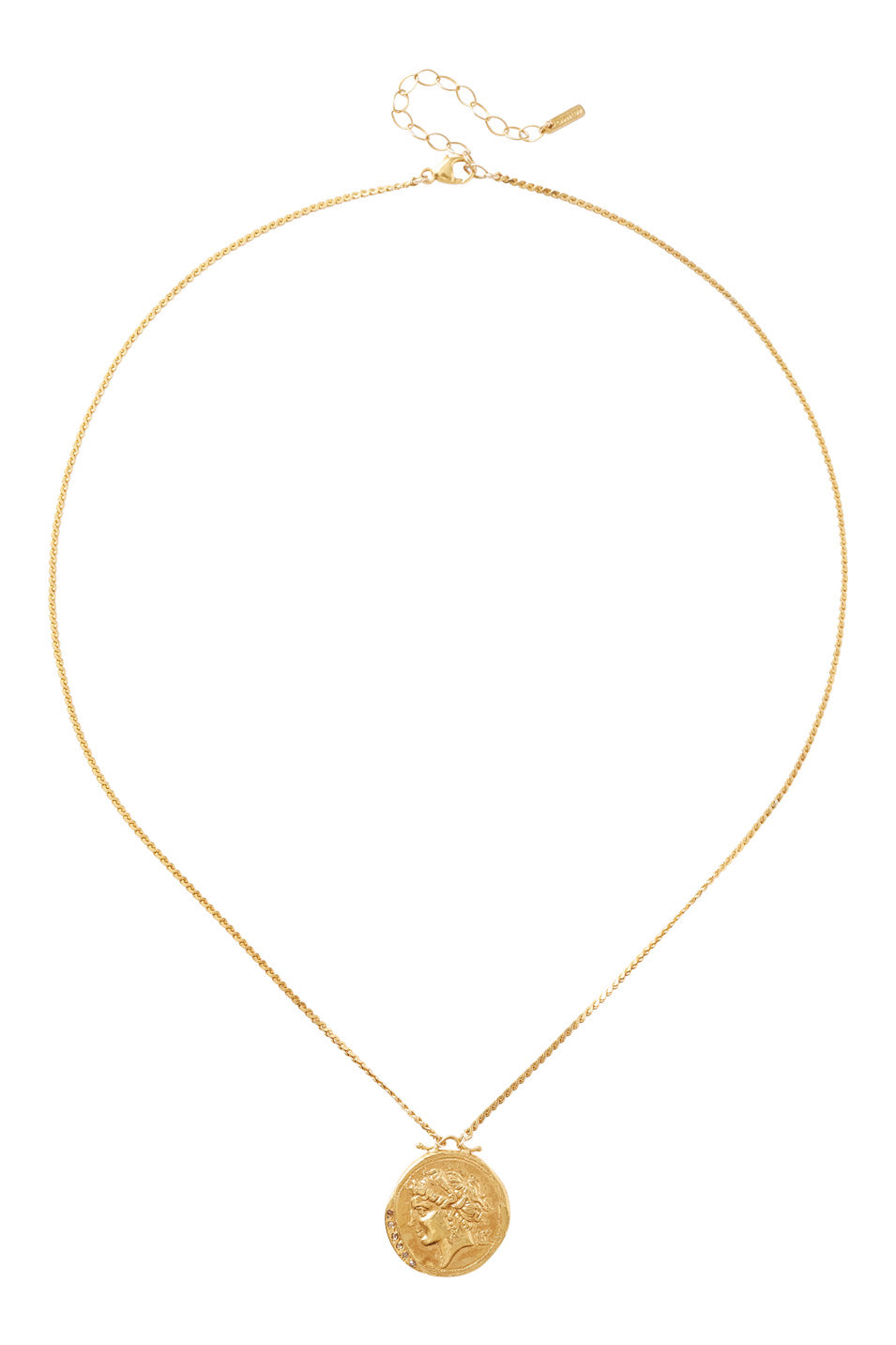 Chan Luu Hypatia Pendant Necklace in Yellow Gold