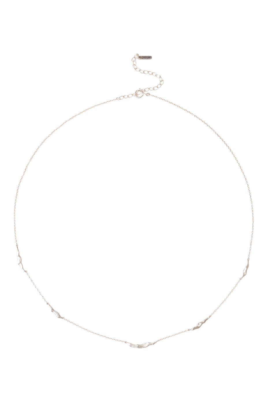 Chan Luu Silver Crescent Link Neckace