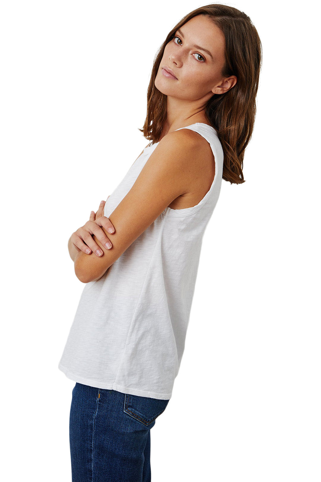 Velvet Taurus Sleeveless Muscle Tank