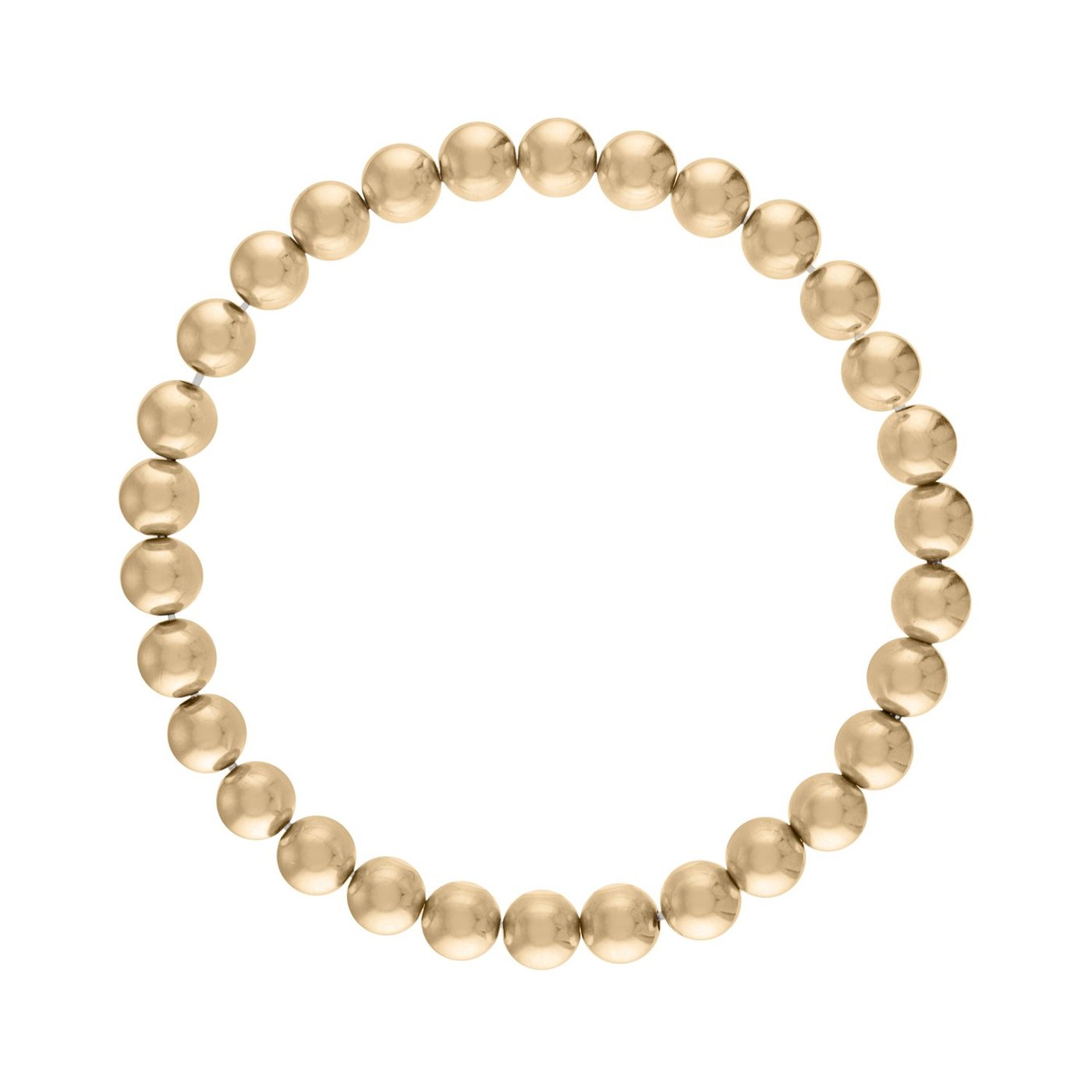 Alexa Leigh 6mm Gold Ball Bracelet