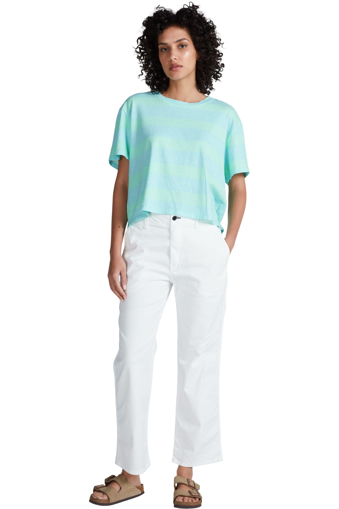 ASKK NY Tomboy Pant in Ivory