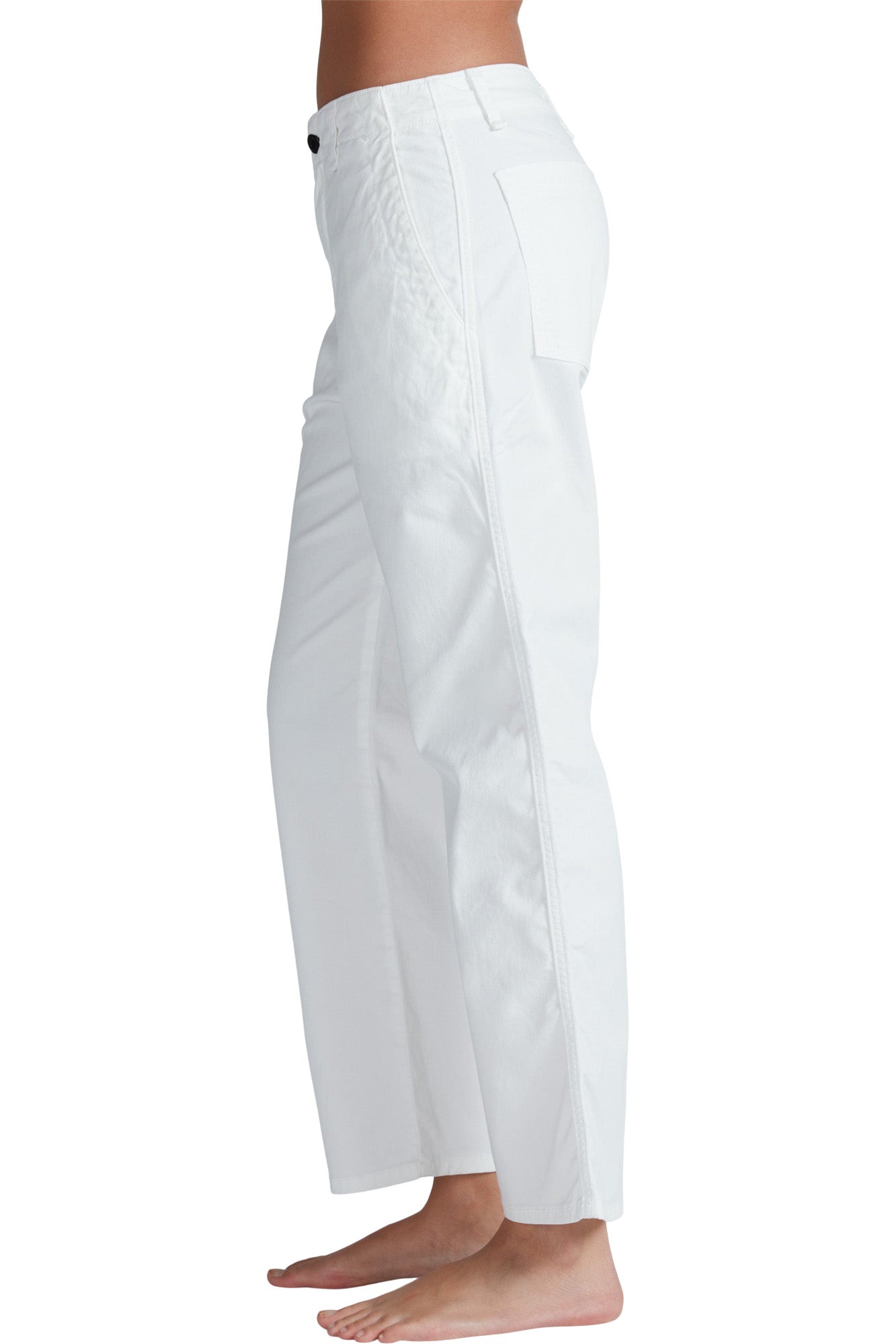 ASKK NY Tomboy Pant in Ivory