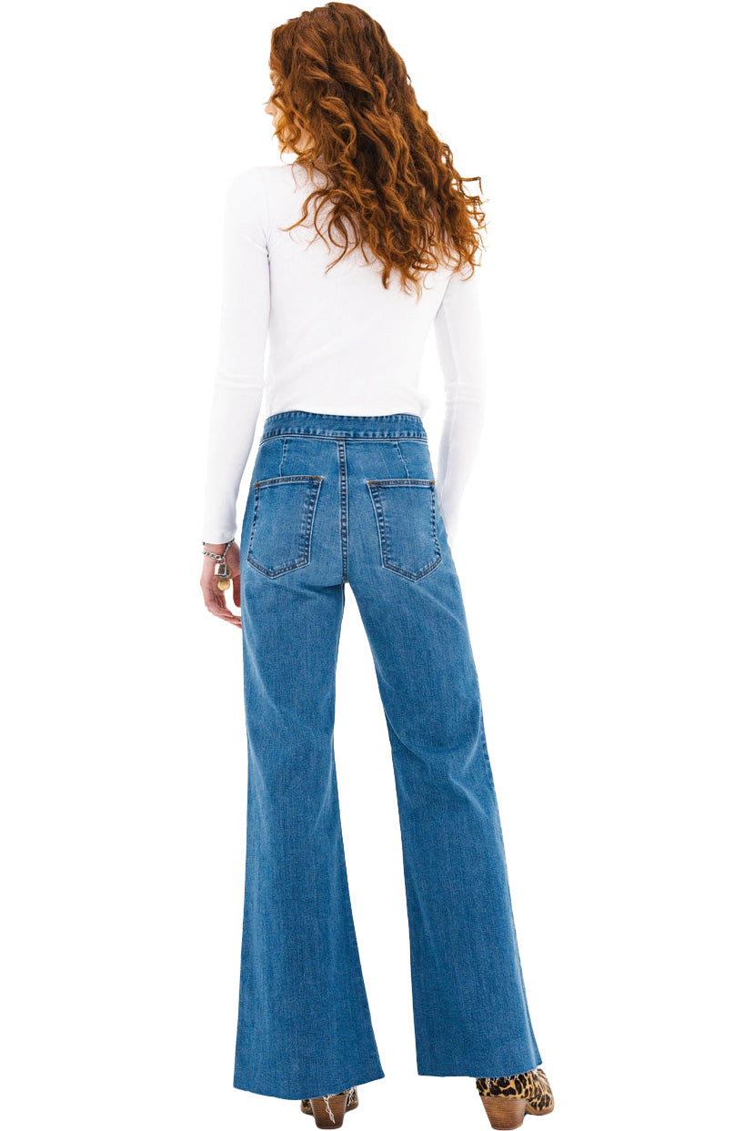 ASKK NY Wooster Flare Jeans in Wythe