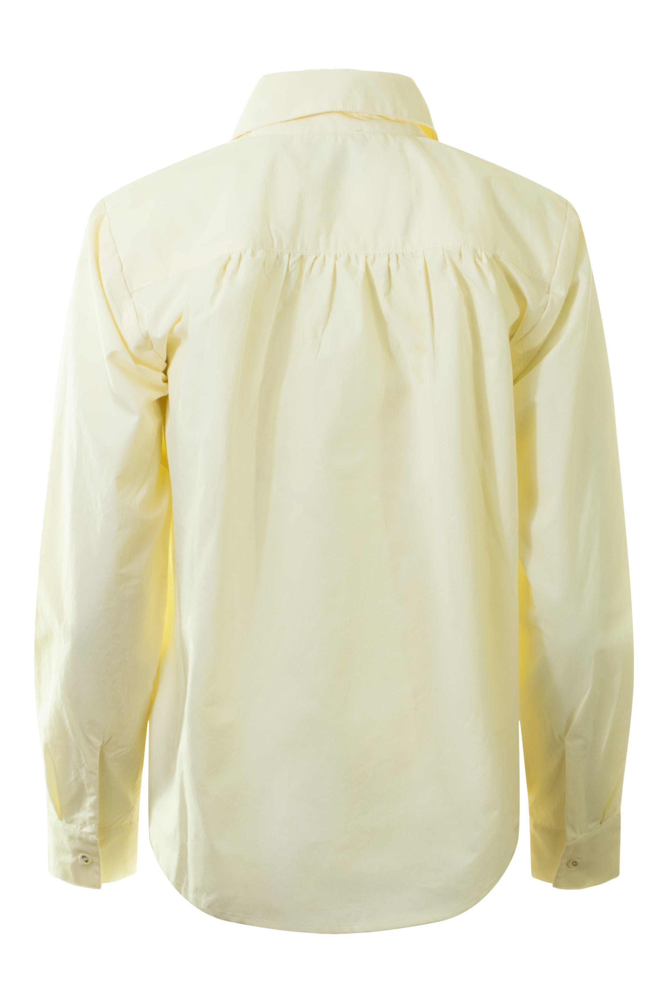 A Shirt Thing Celeste Cotton Poplin Shirt in Ivory