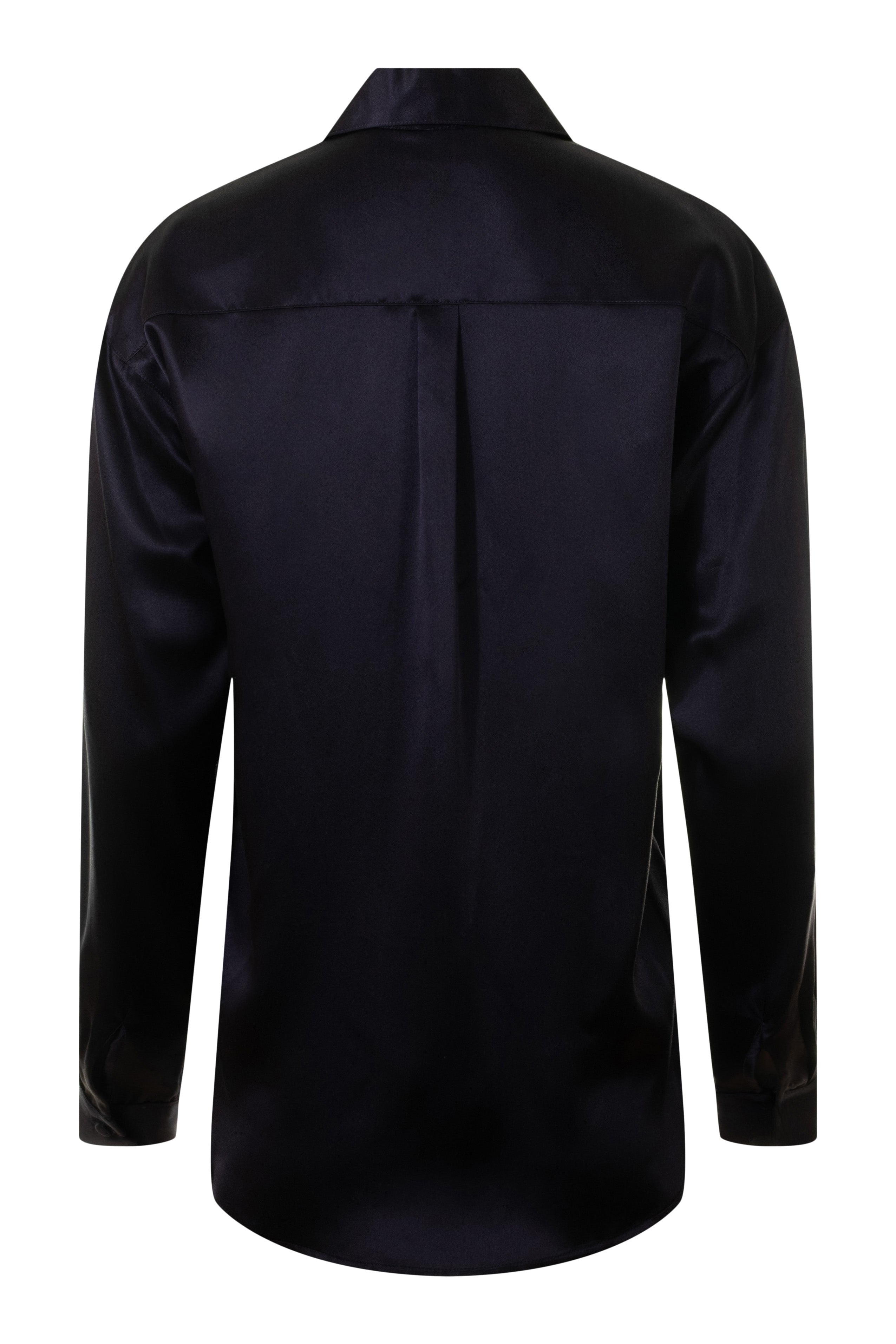 A Shirt Thing Phoebe Silk Charmeuse Blouse