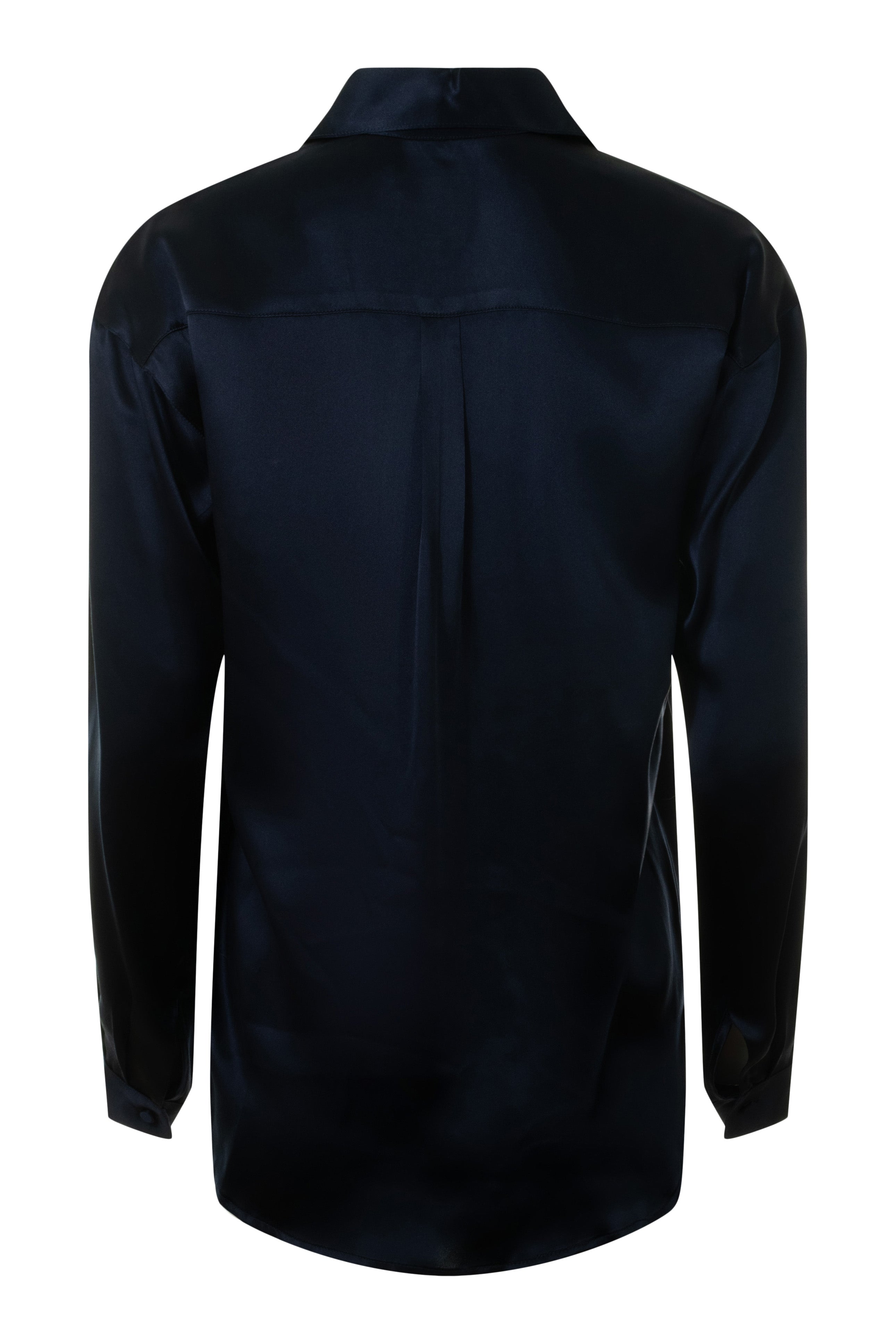 A Shirt Thing Phoebe Silk Charmeuse Blouse