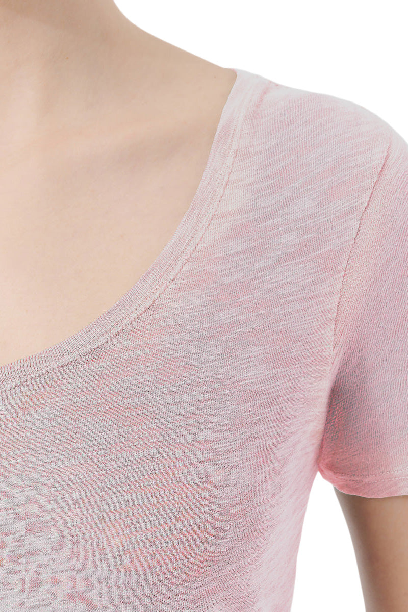 ATM Slub Jersey Short Sleeve V-neck Tee