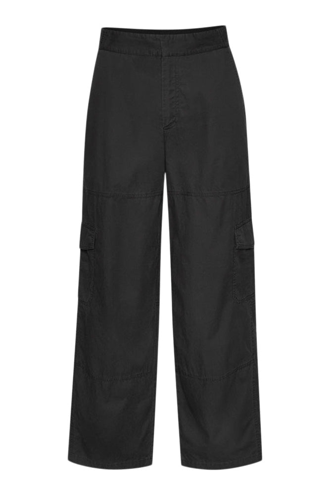 ATM Cotton Poplin Cargo Pants in Black