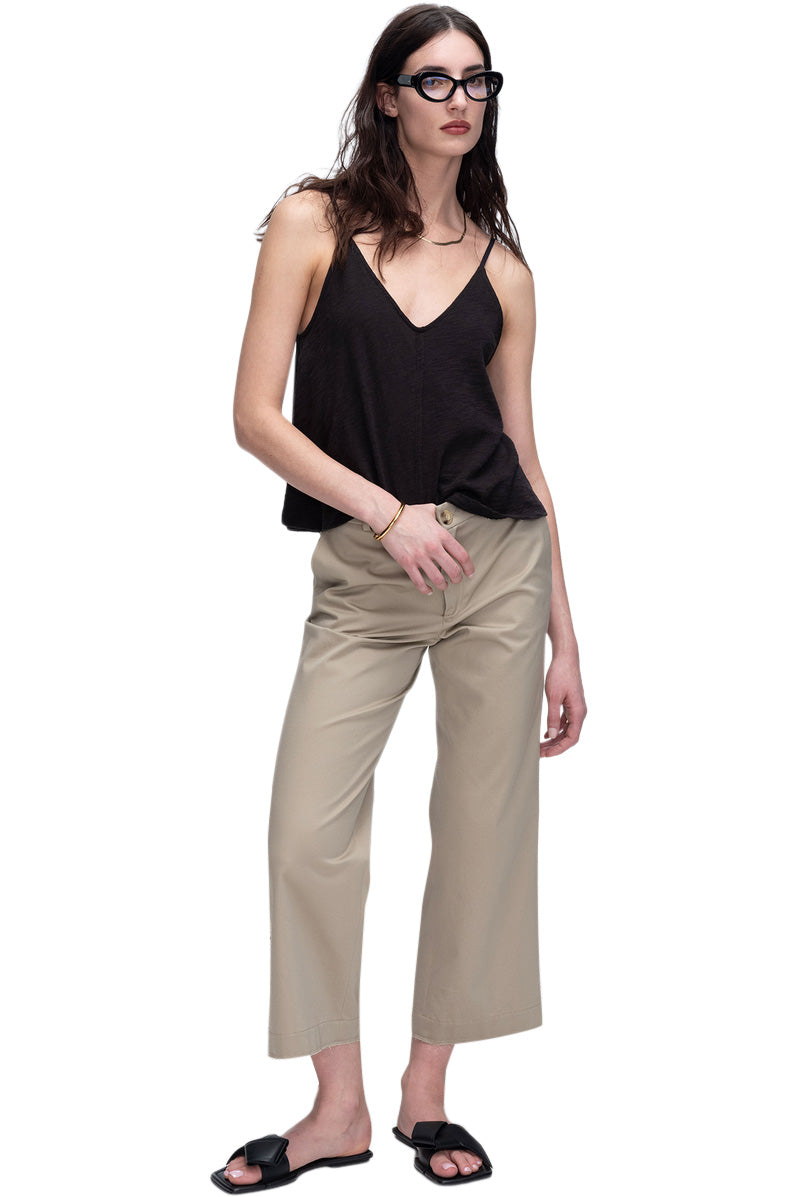 ATM Slub Jersey Exposed Seam Tank