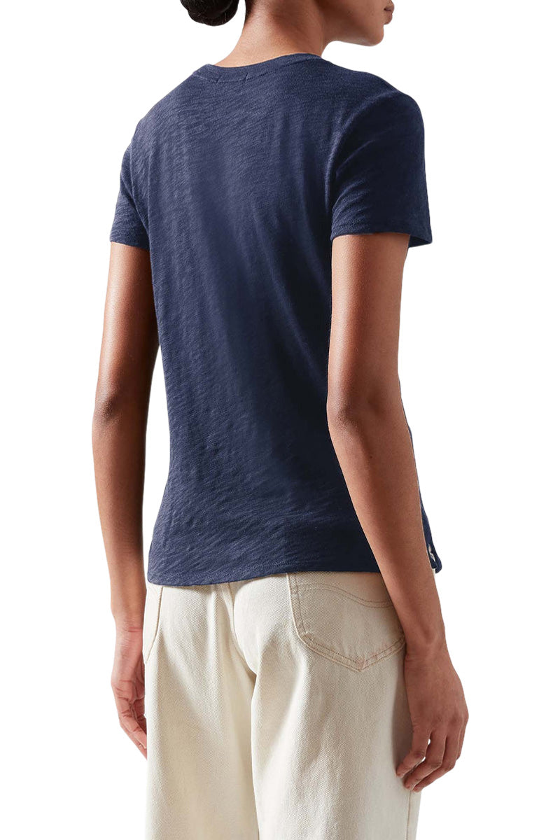 ATM Slub Jersey Schoolboy Crewneck Tee