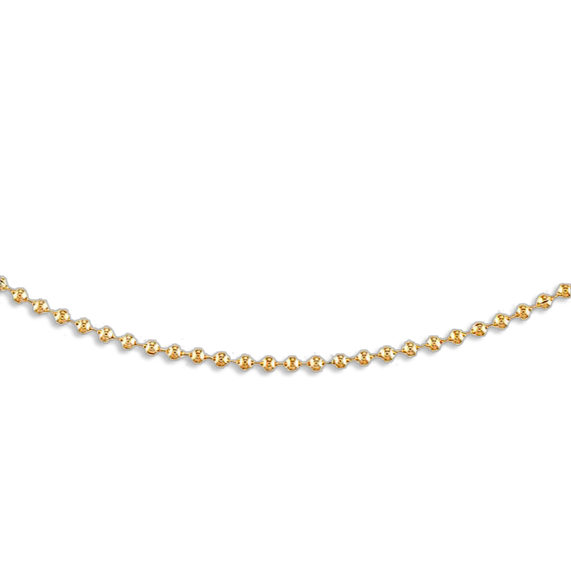 Alexa Leigh 2mm Gold Ball Necklace