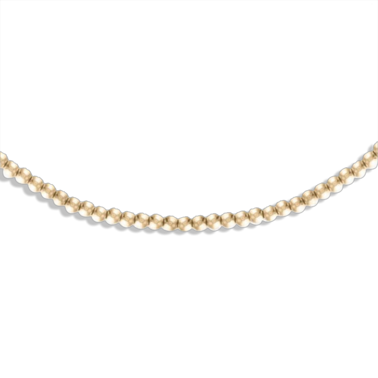 Alexa Leigh 3mm Gold Ball Necklace