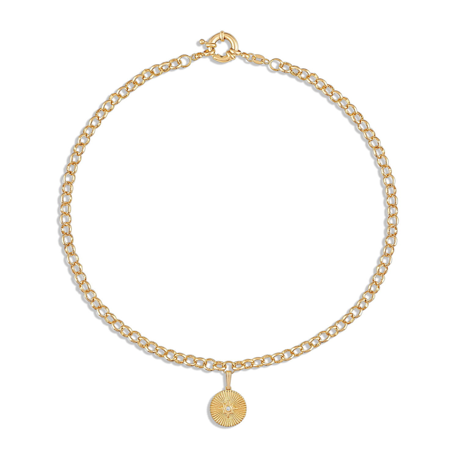 Alexa Leigh  Guidance Necklace in Yellow Gold