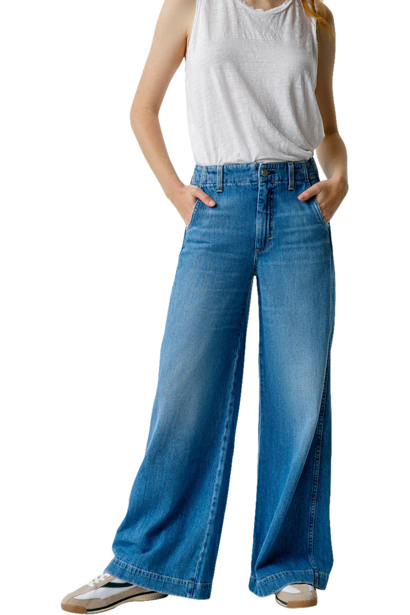 Amo Denim Edith Wide Leg in Amity