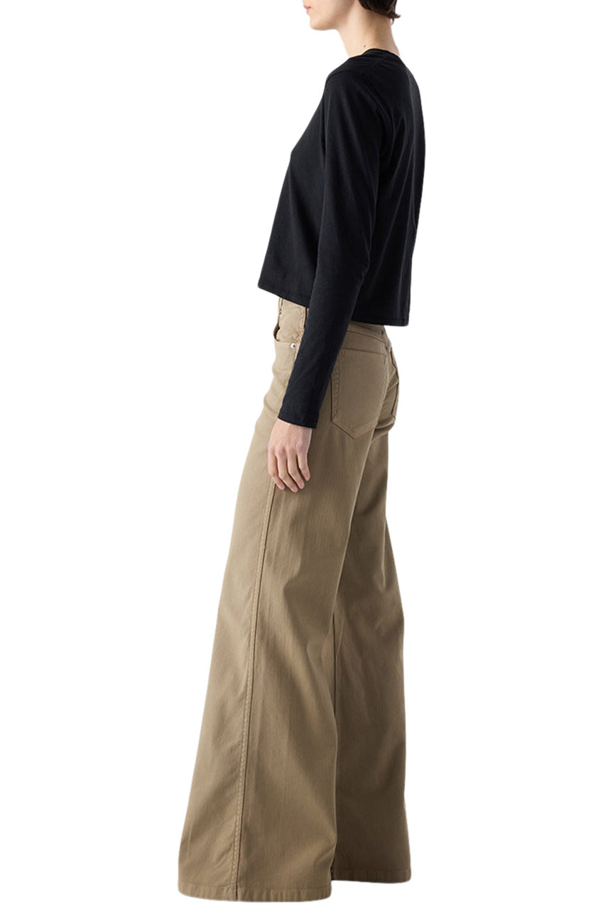 AMO Denim Faith Flare in Sand