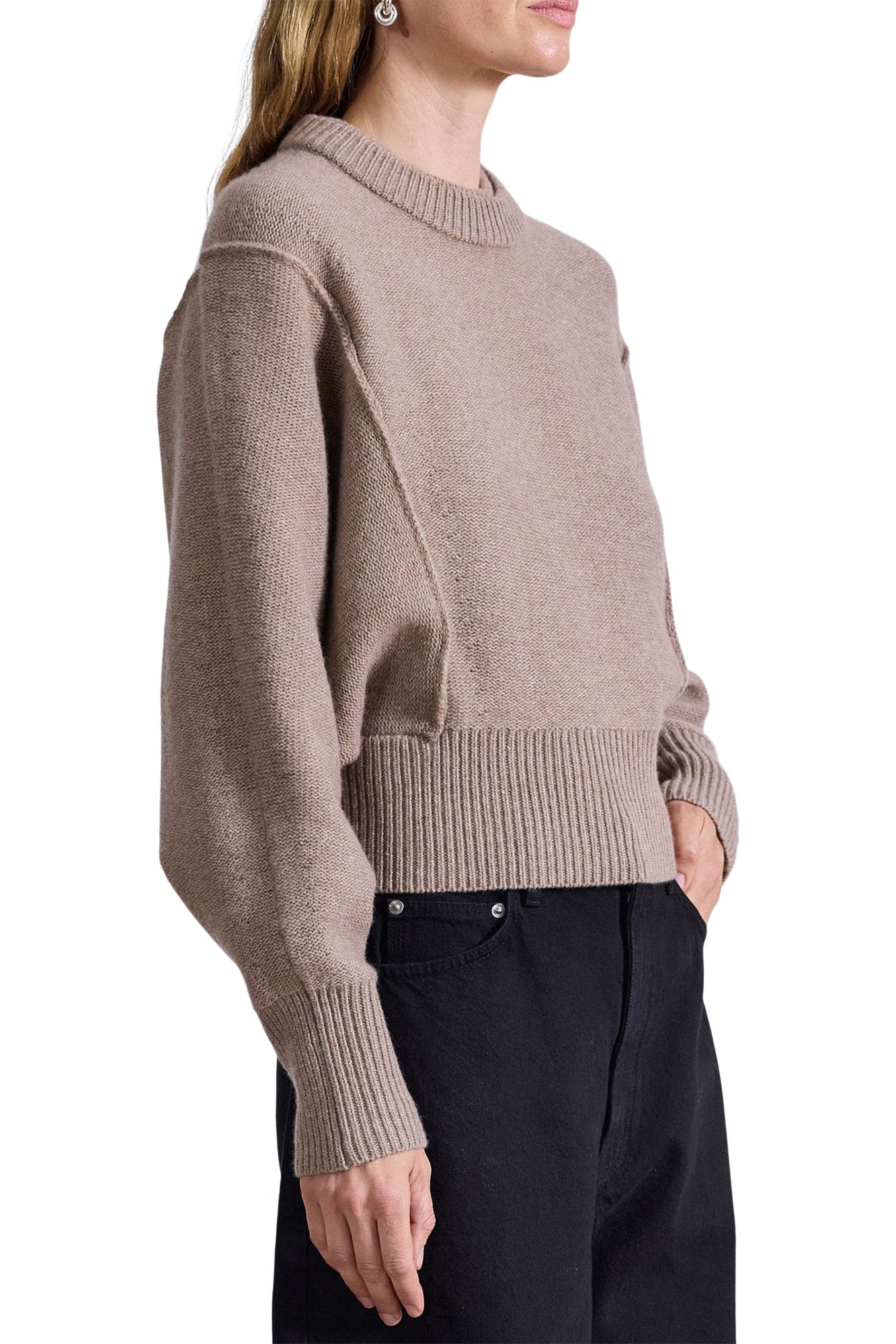 Apiece Apart Alina Dolman Sweater in Walnut