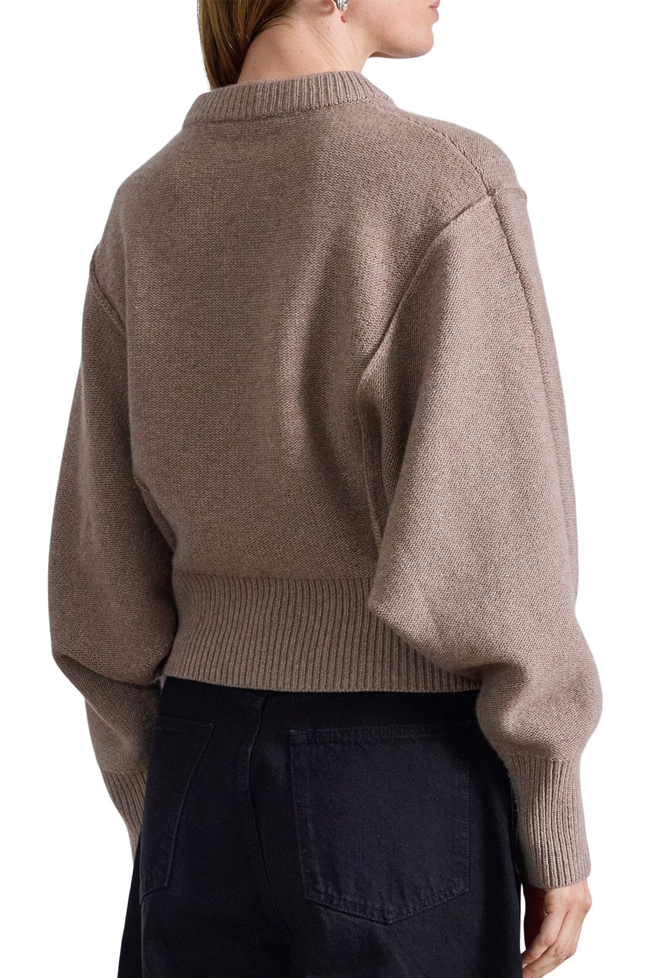 Apiece Apart Alina Dolman Sweater in Walnut