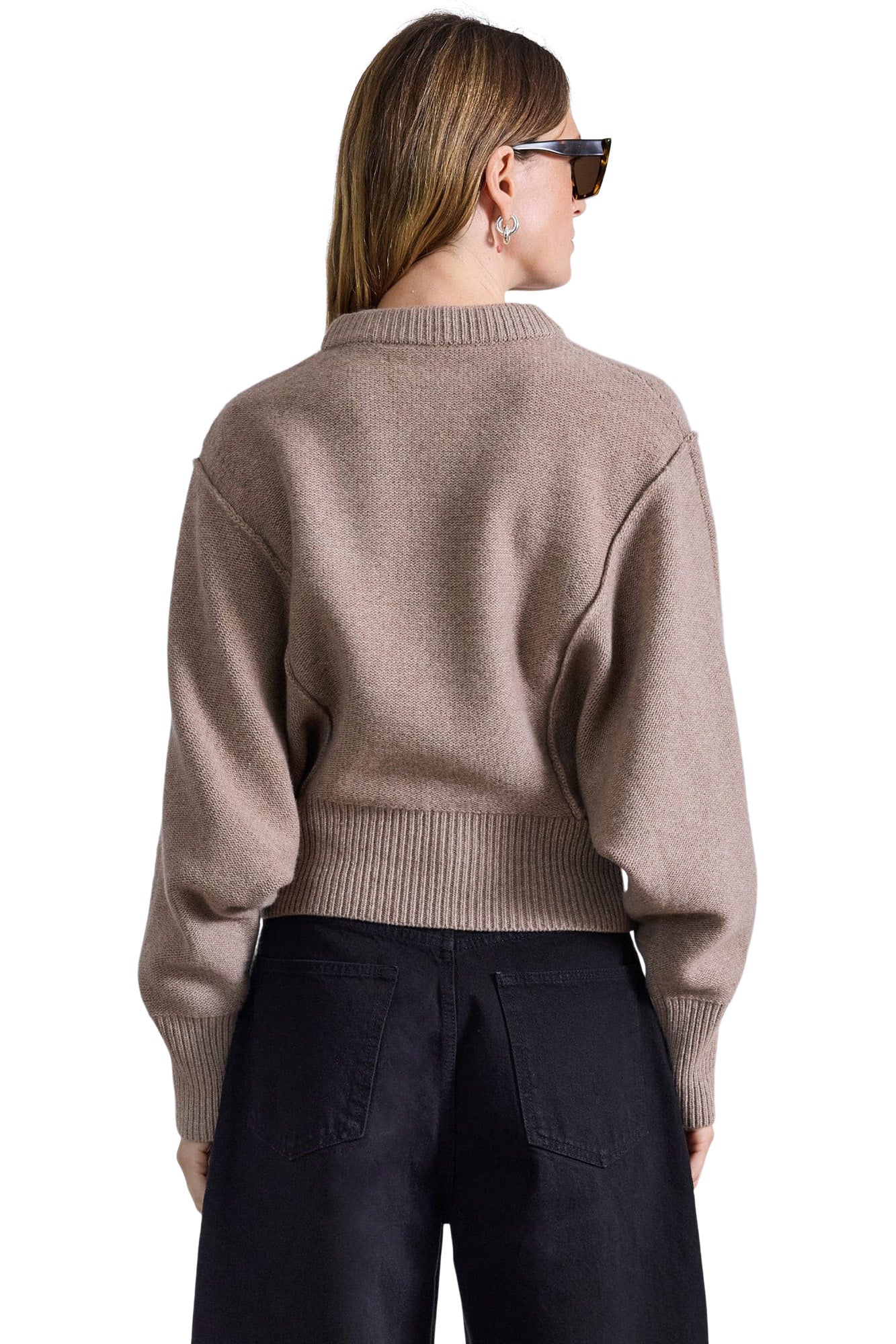 Apiece Apart Alina Dolman Sweater in Walnut