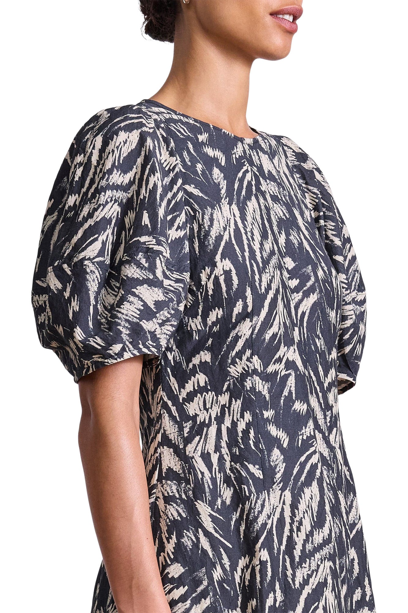 Apiece Apart Bettina Maxi in Abstract Animal Midnight