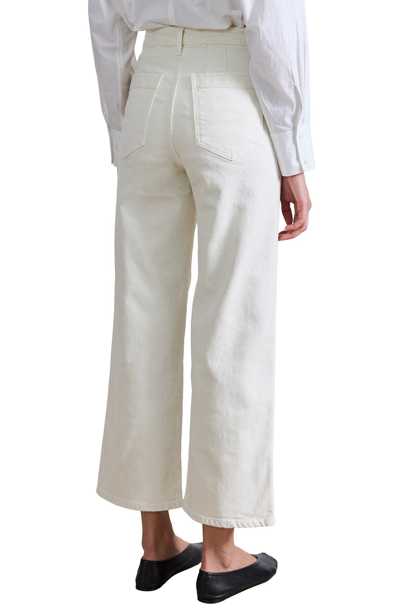 Apiece Apart Merida Jeans in Ecru