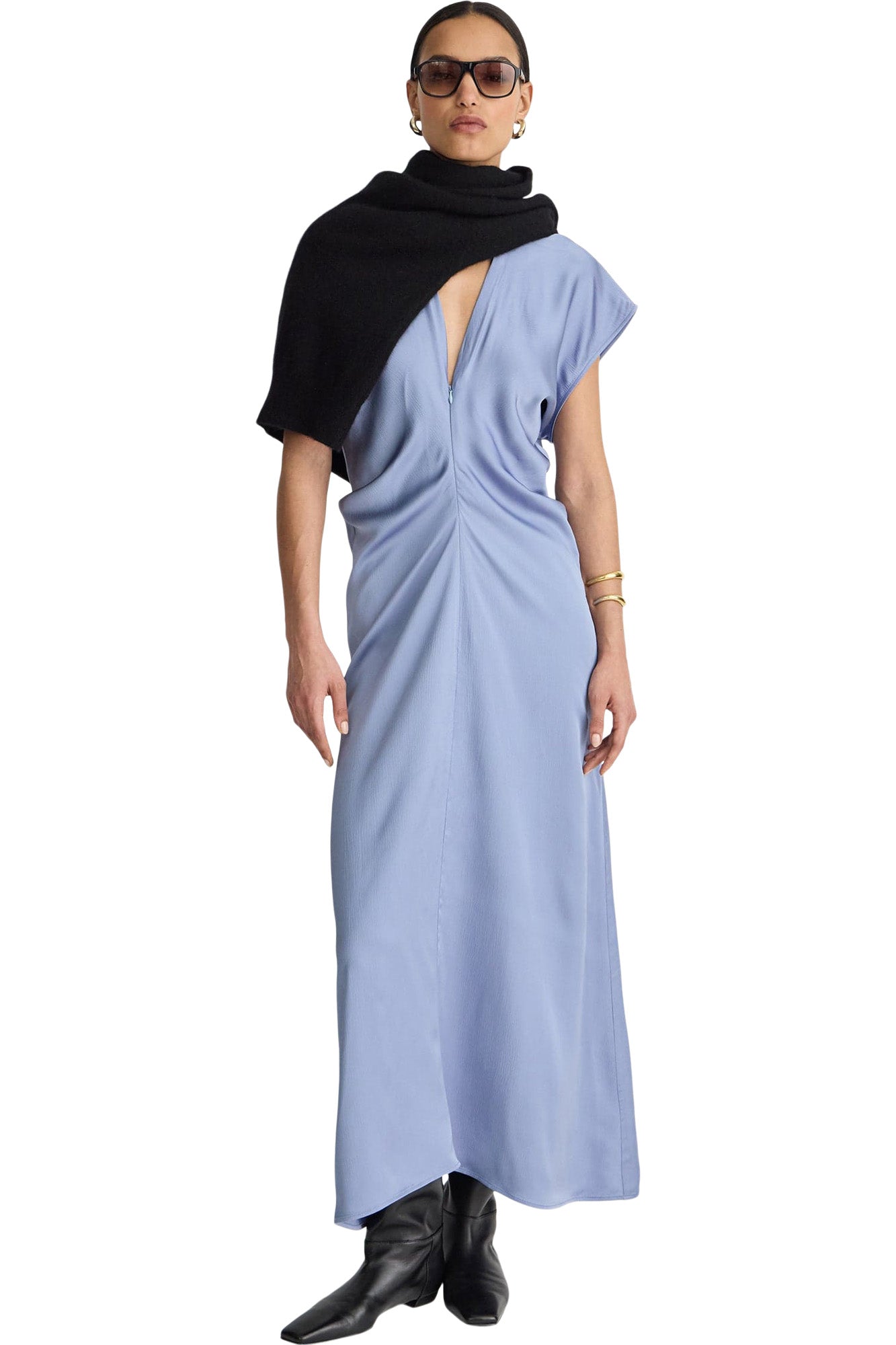 Apiece Apart Monde Drape Bias Maxi