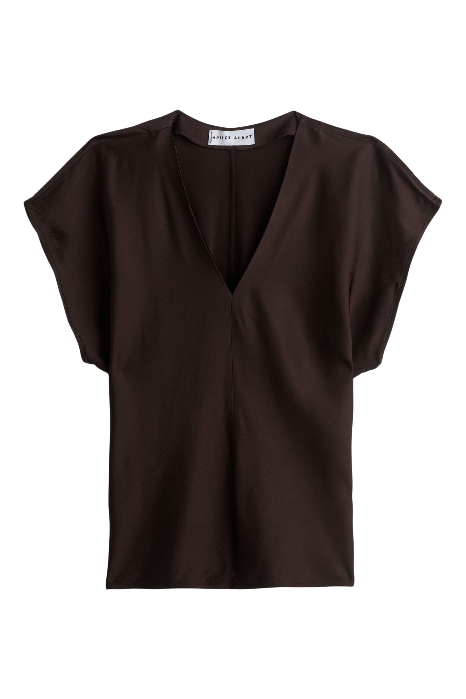 Apiece Apart Monde Drape Bias Top