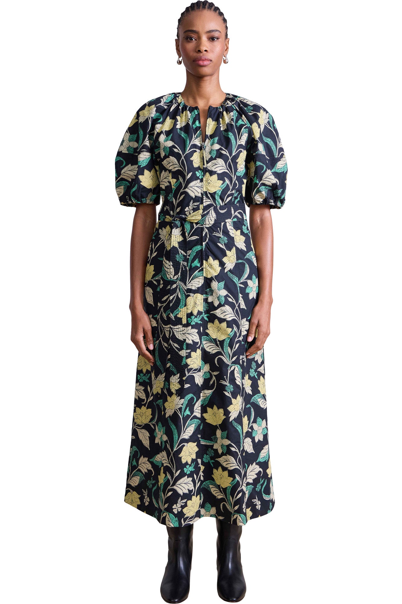 Apiece Apart Neli Maxi in Essa Floral Citron
