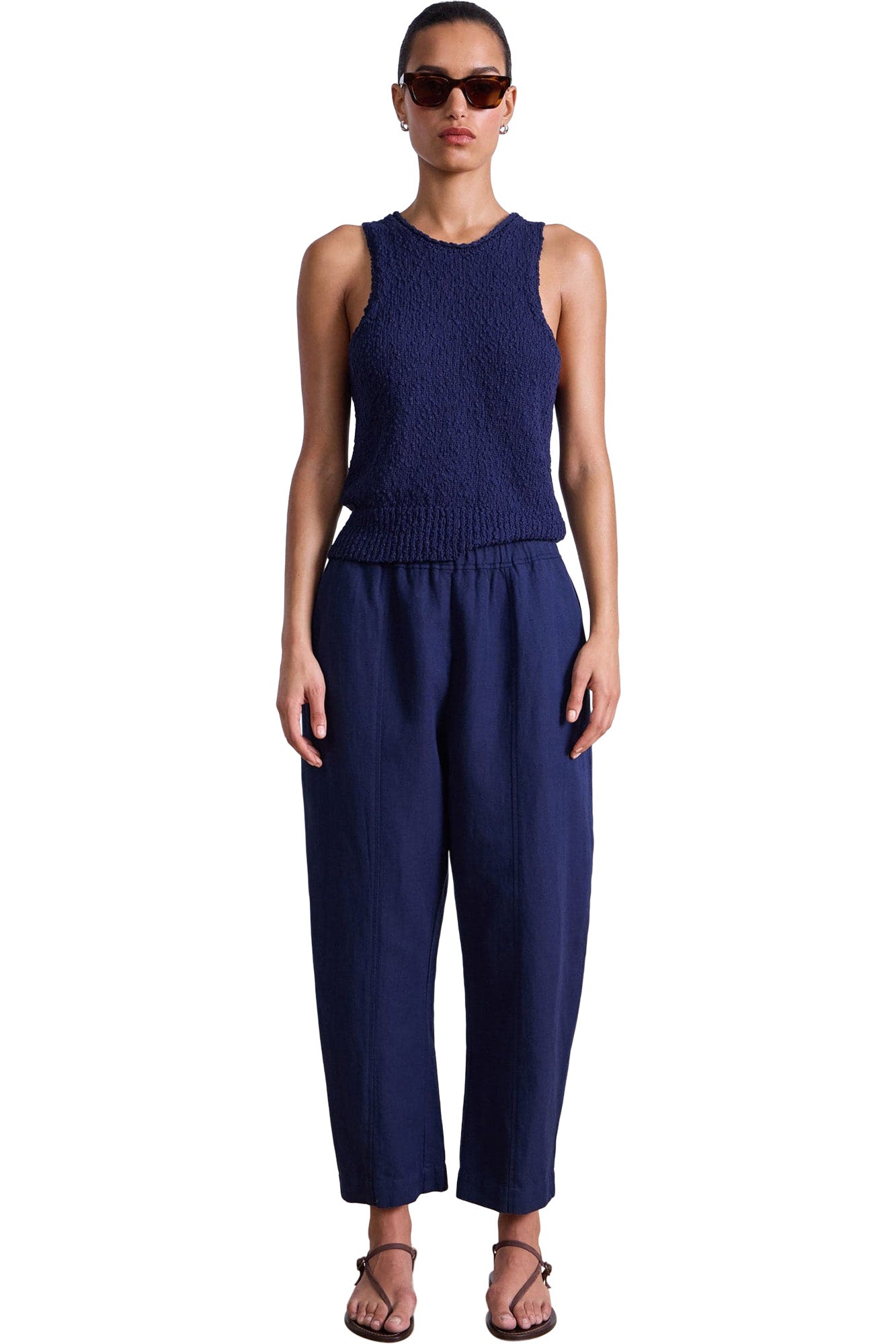 Apiece Apart Sauna Pant in Navy