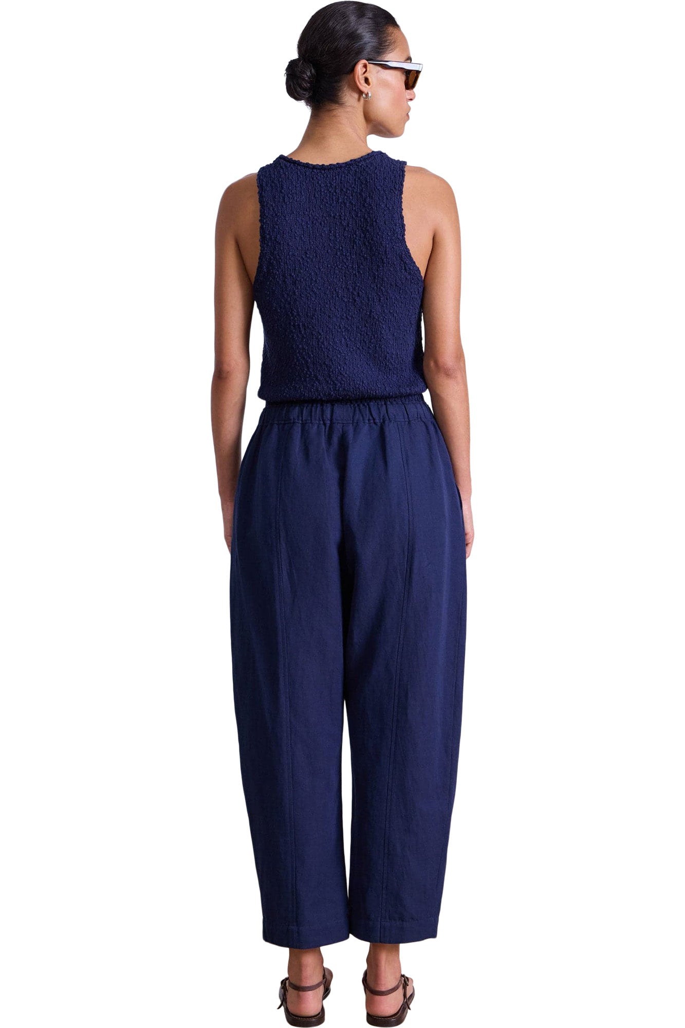 Apiece Apart Sauna Pant in Navy
