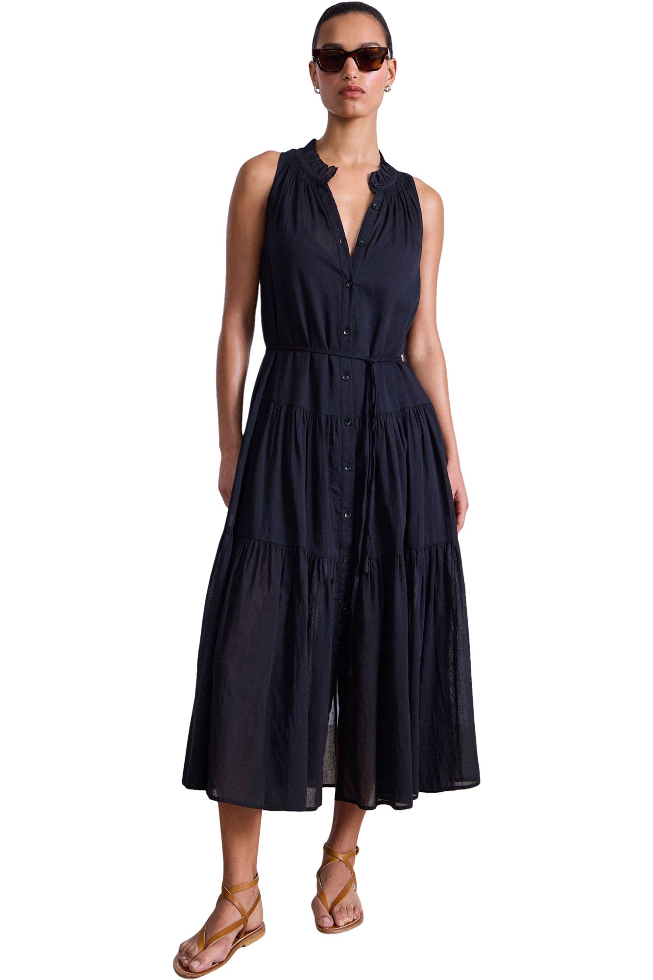 Apiece Apart Trinidad Dress in Black