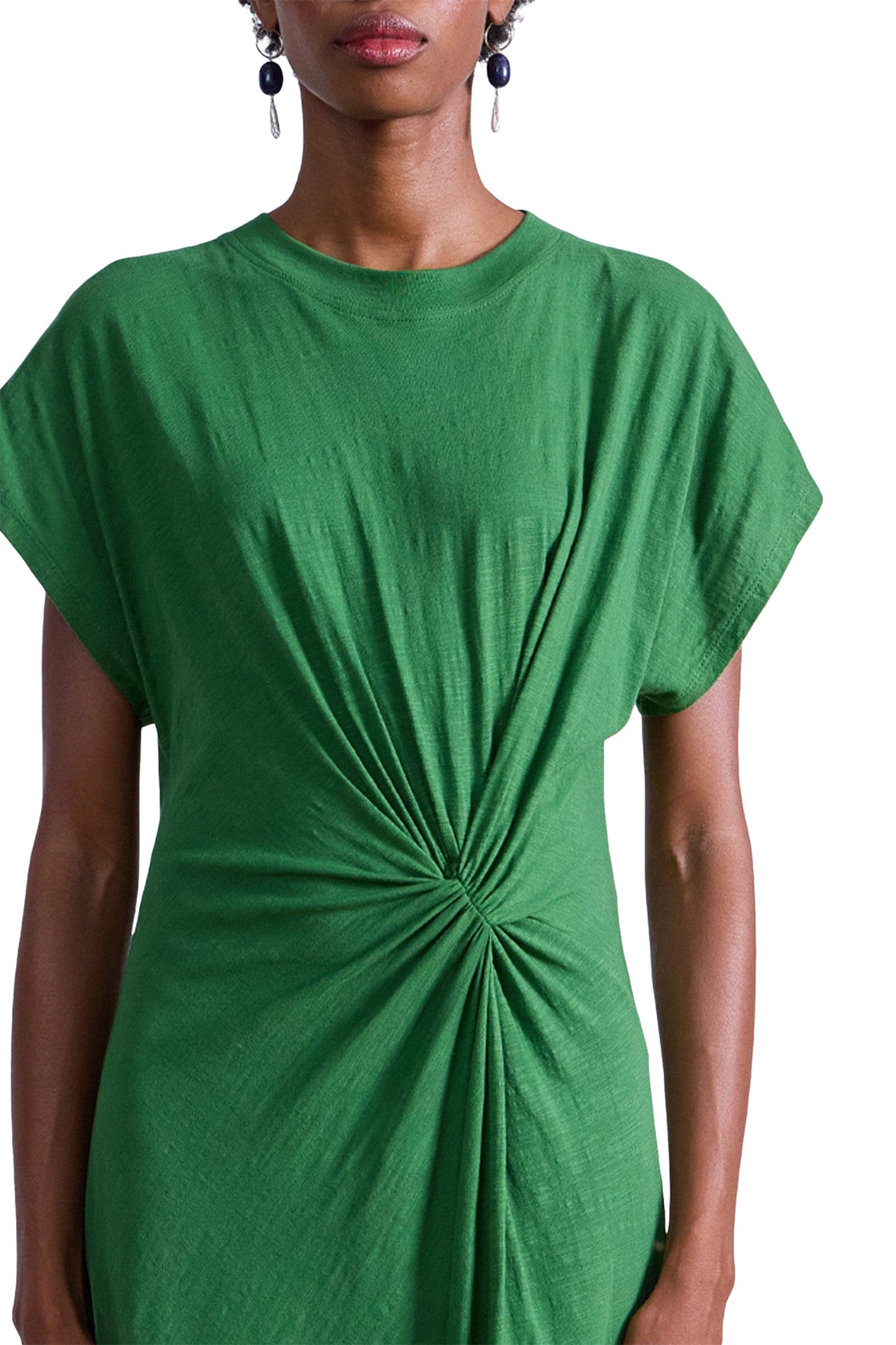 Apiece Apart Volta Twist Dress in Jardin