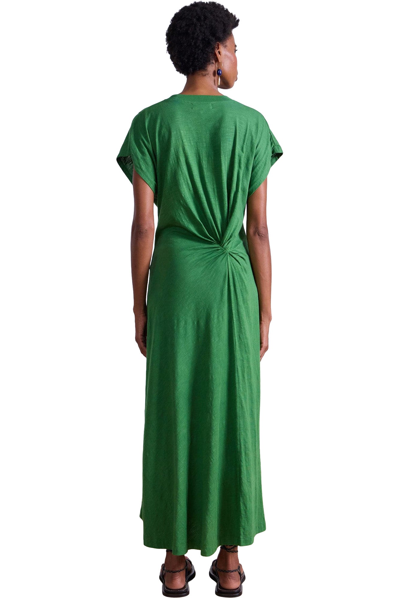 Apiece Apart Volta Twist Dress in Jardin