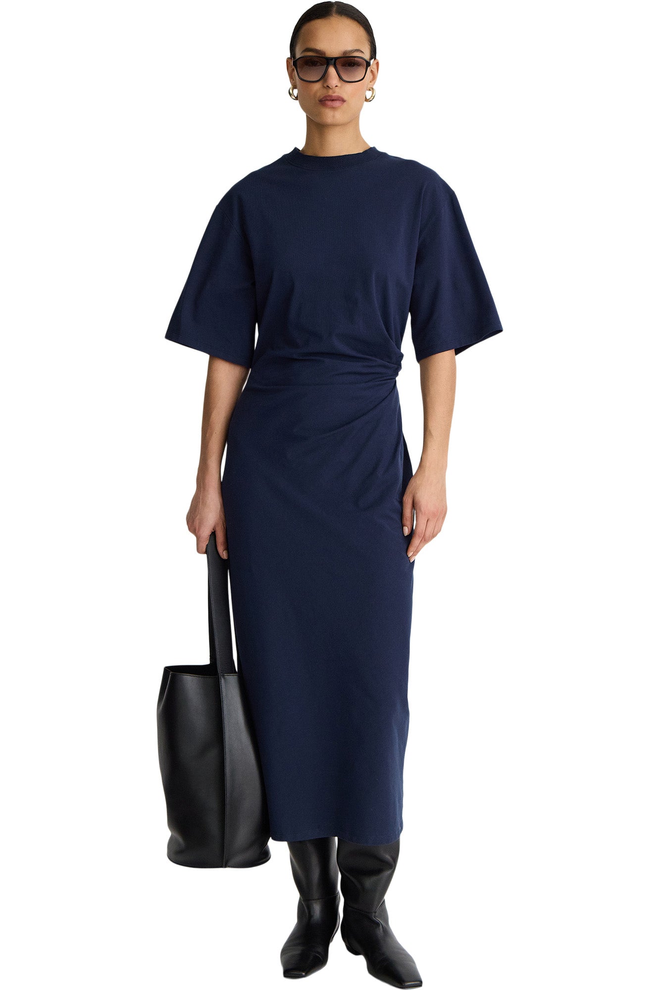 Apiece Apart Luna Cinched Maxi Dress