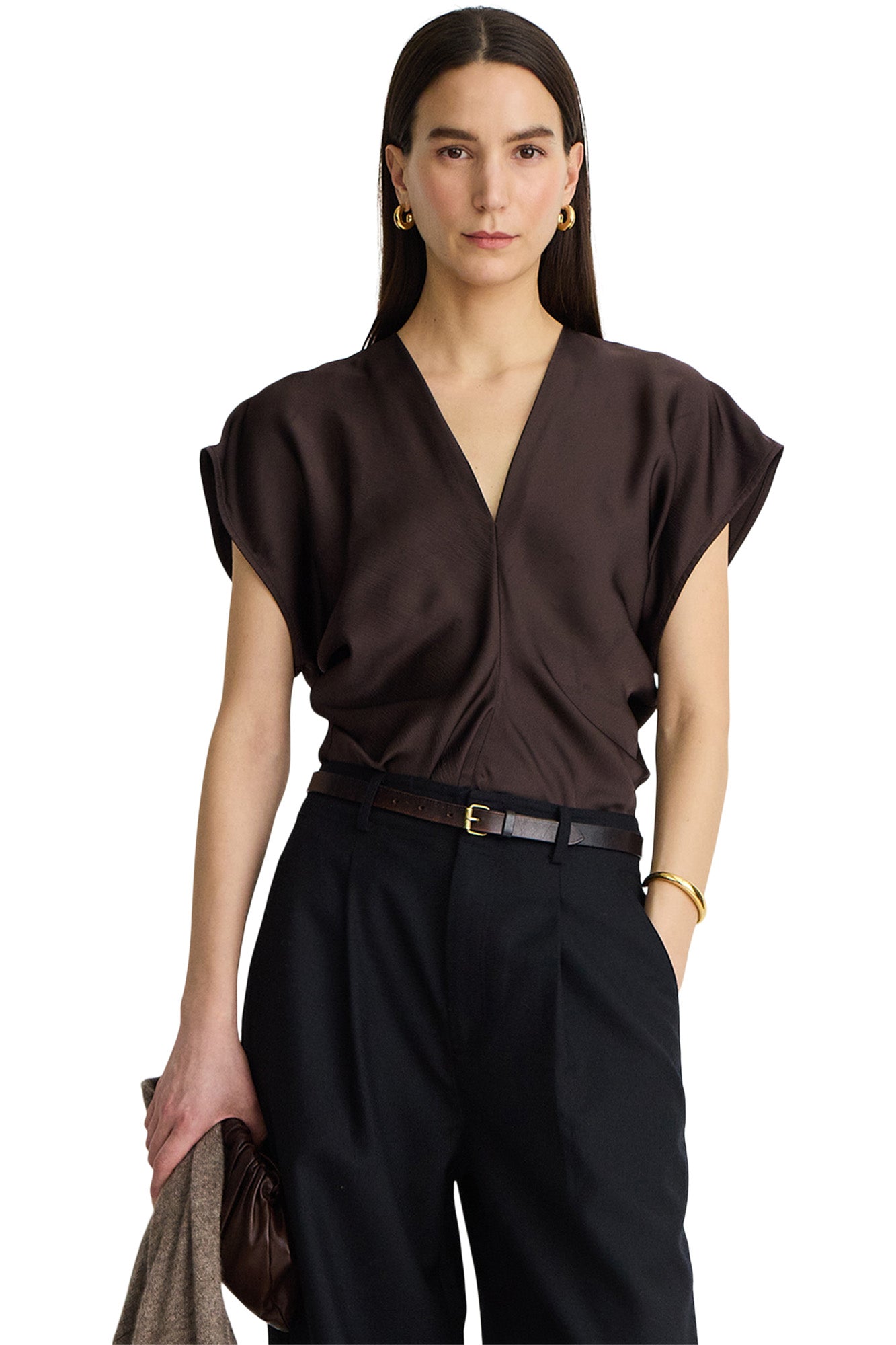 Apiece Apart Monde Drape Bias Top