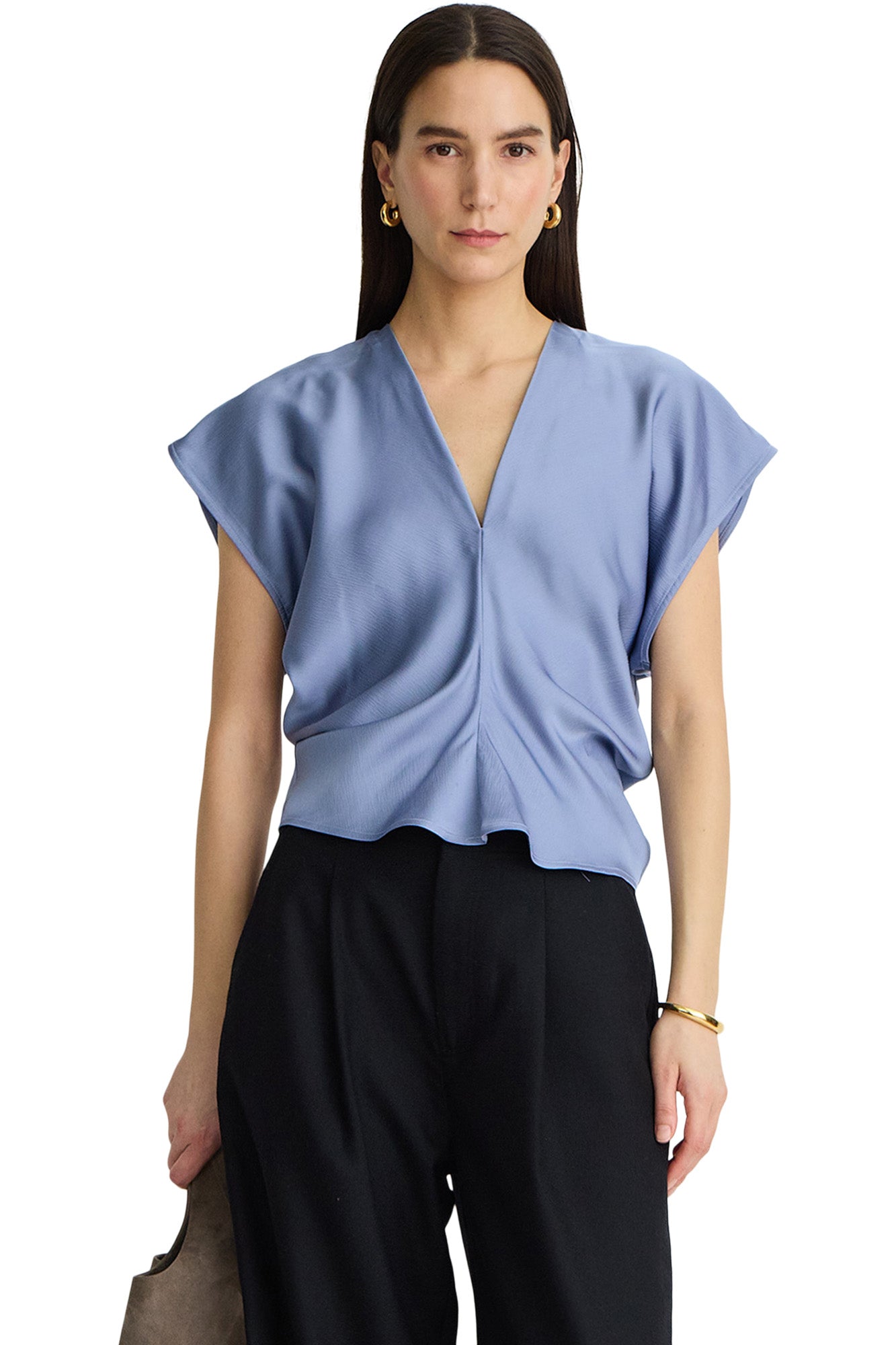 Apiece Apart Monde Drape Bias Top