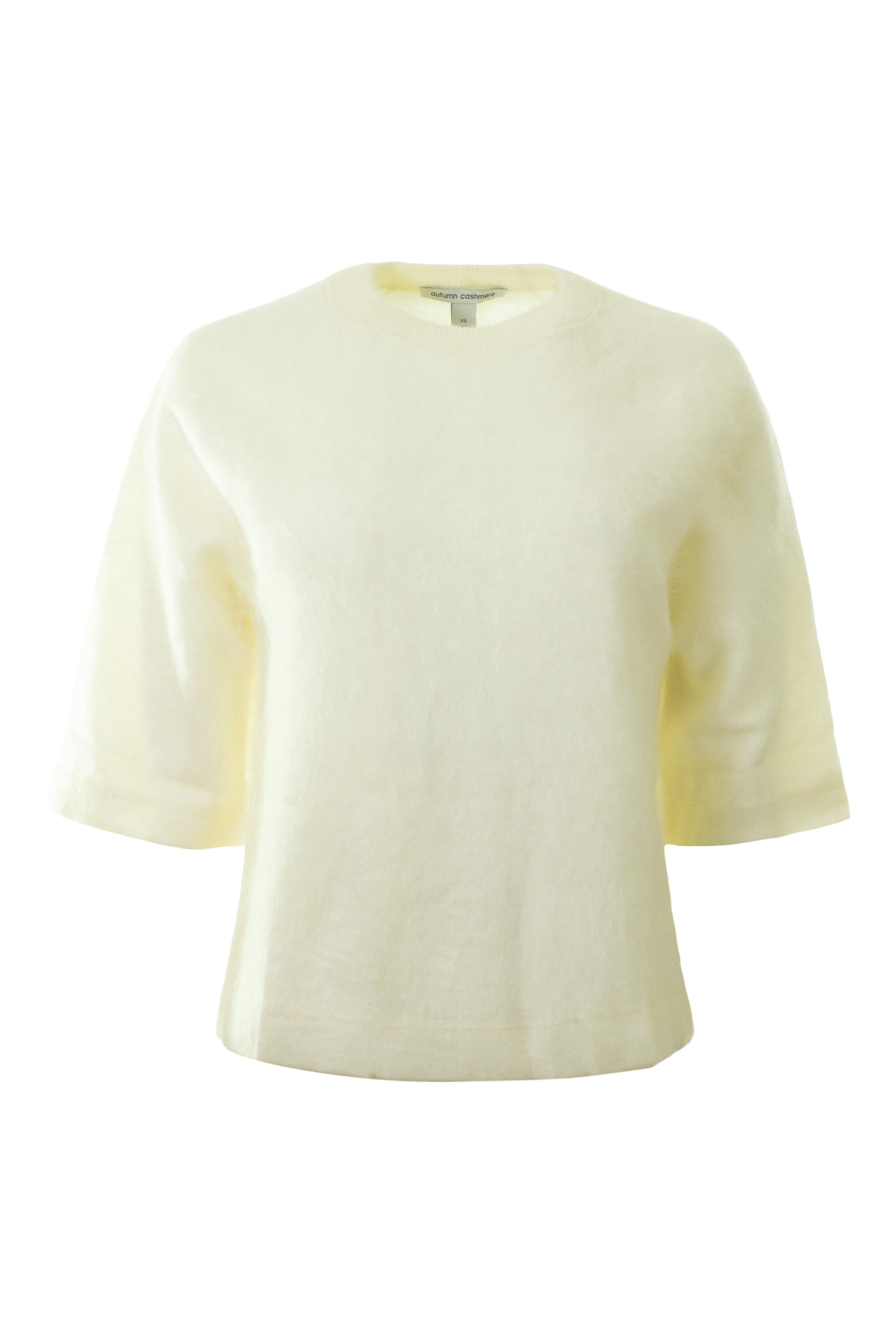 Autumn Cashmere Brushed Oversized Sweater in Clouds