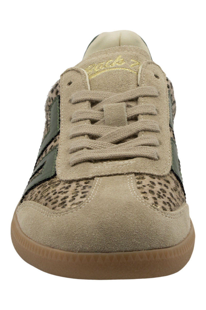 Back 70 Cloud W26 Pois Sneaker in Gold Forest