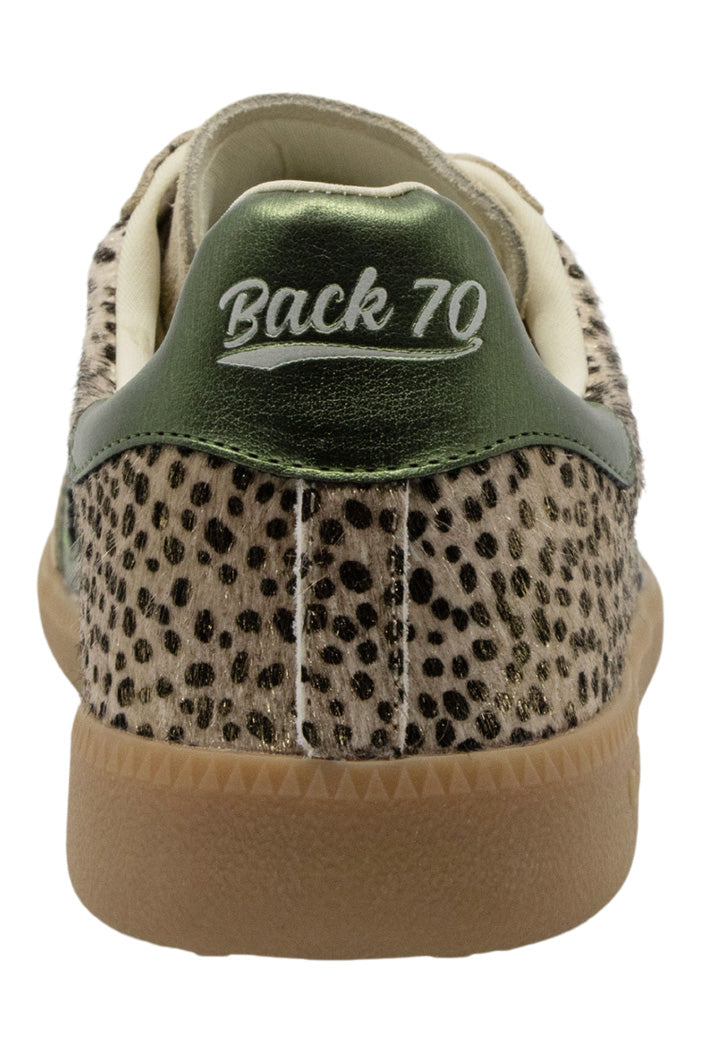 Back 70 Cloud W26 Pois Sneaker in Gold Forest