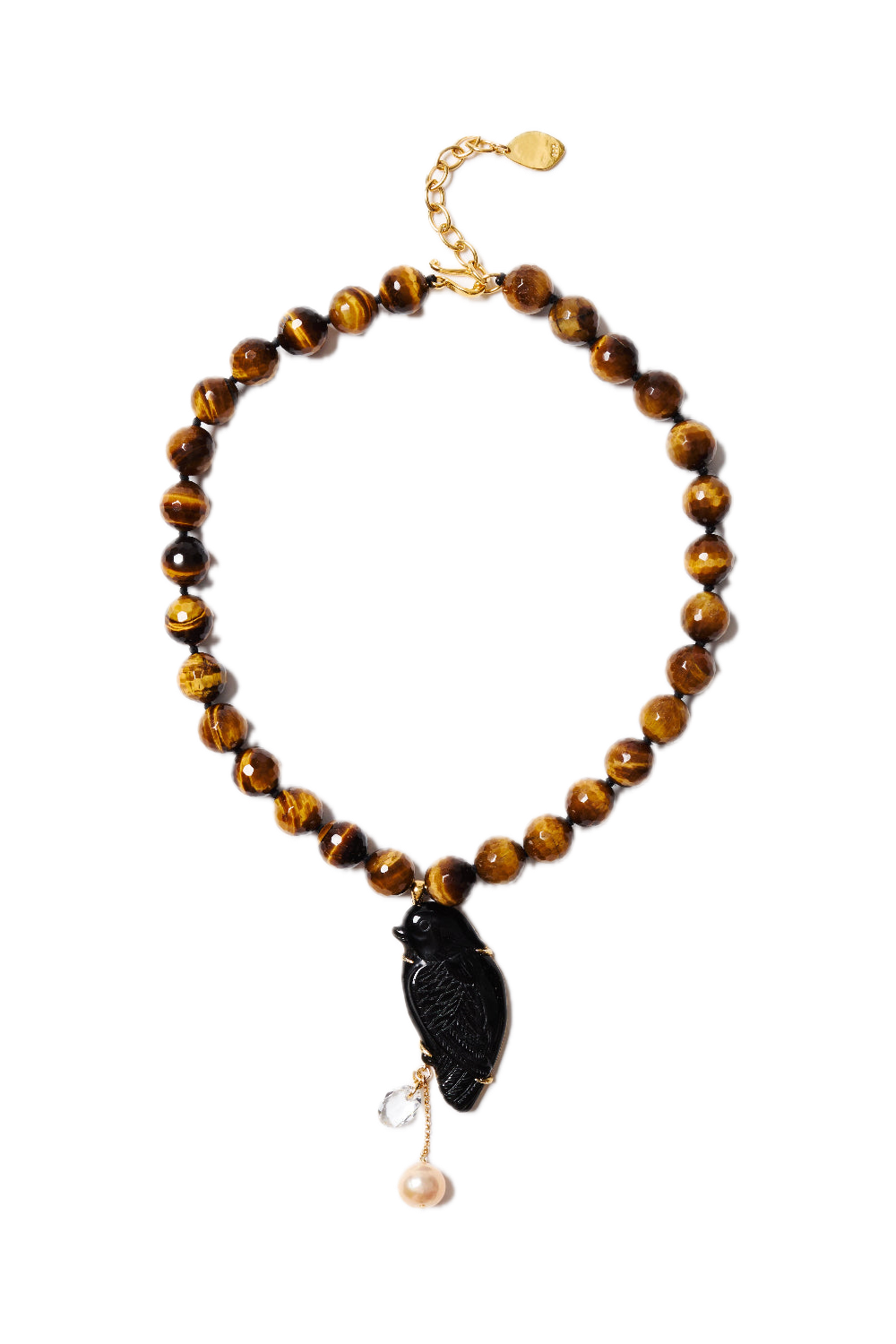 Chan Luu Dove Necklace in Tiger's Eye