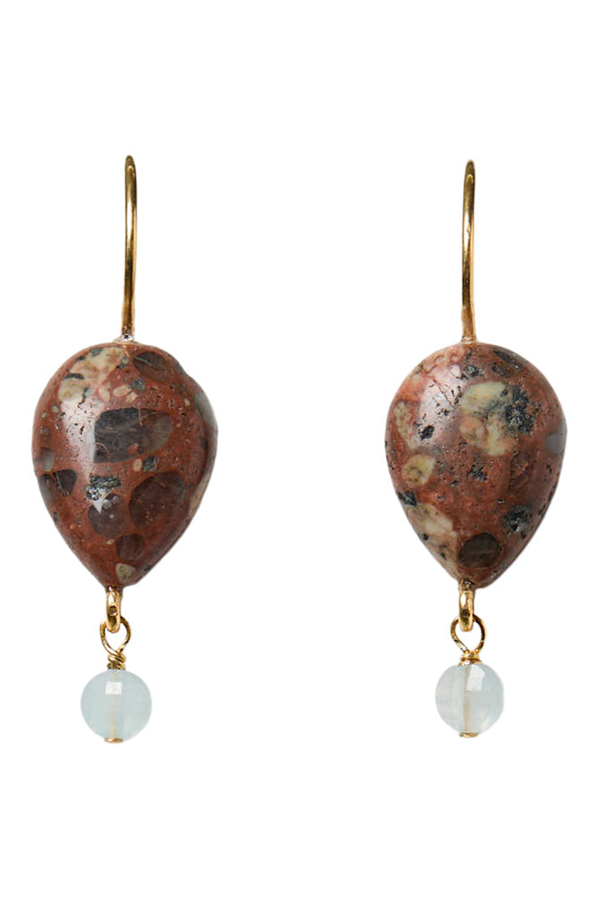 Chan Luu Jelly Bean Earrings in Jasper