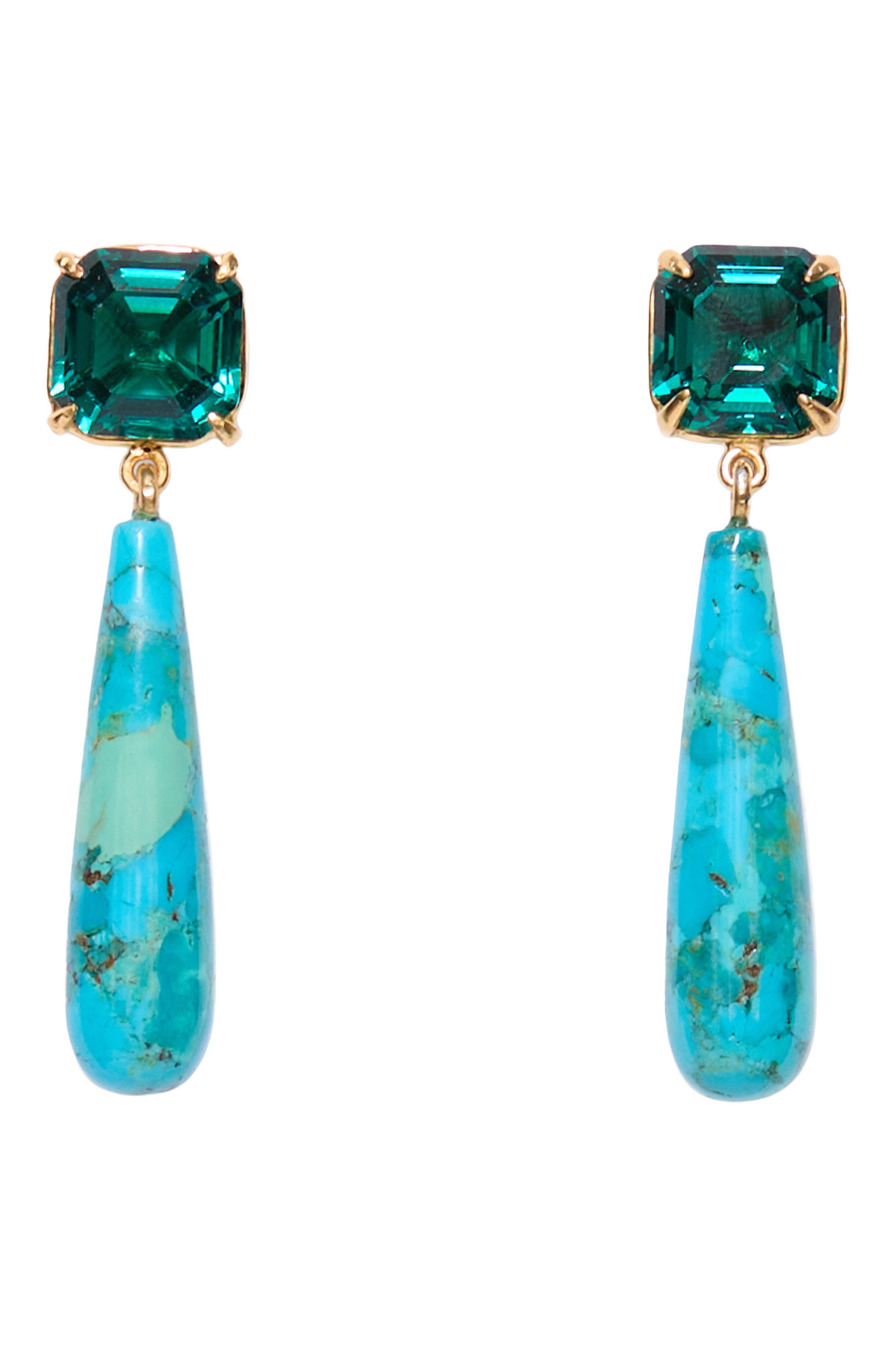 Chan Luu Turquoise Drop Earrings