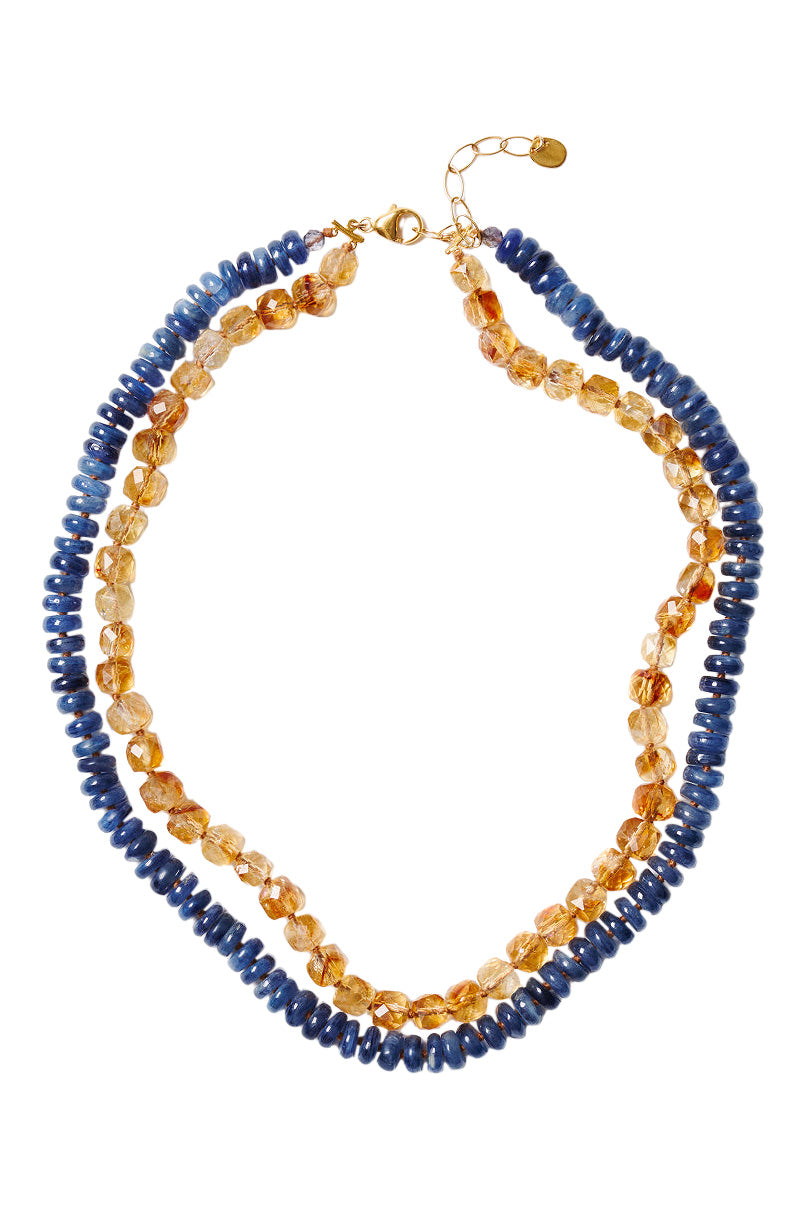 Chan Luu Emma Duo Necklace in Multi
