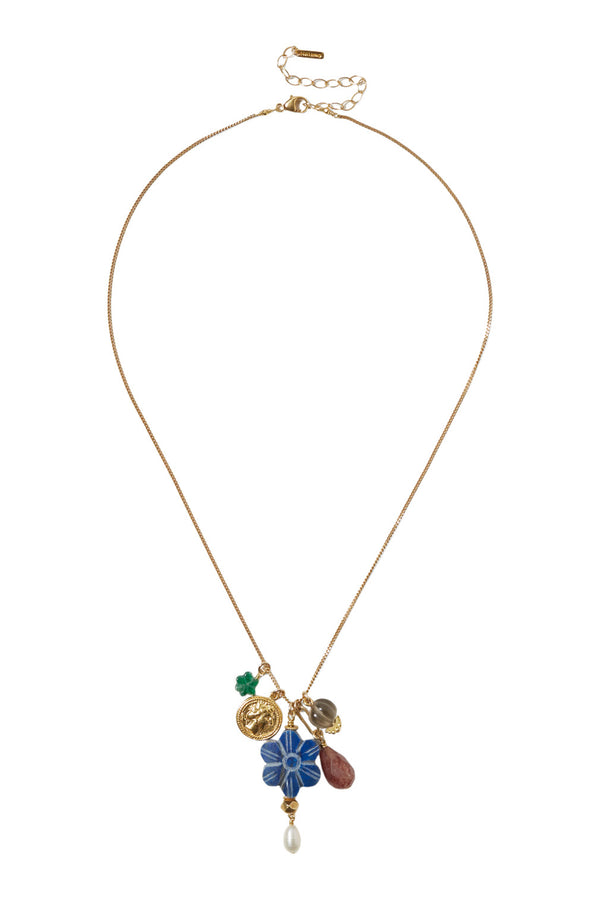 Chan Luu Charm Necklace in Multi Mix