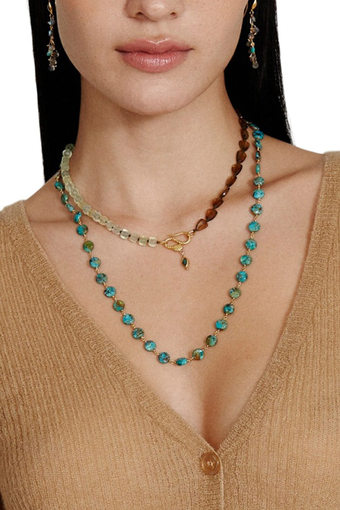Chan Luu Multi Stone Necklace