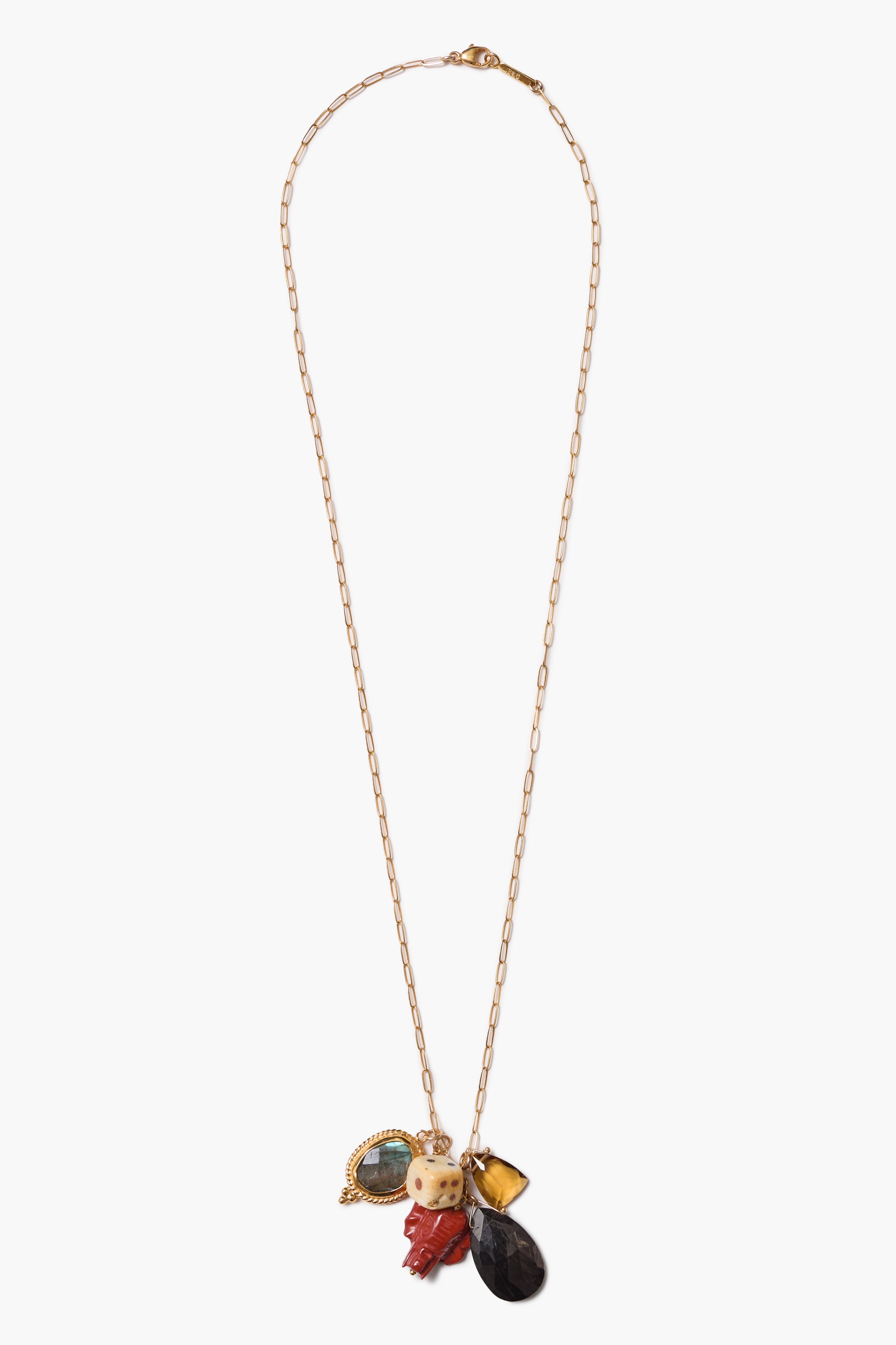 Chan Luu Charm Necklace in Multi