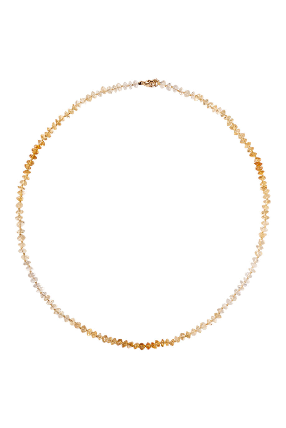 Chan Luu 14k Lucia Citrine Necklace